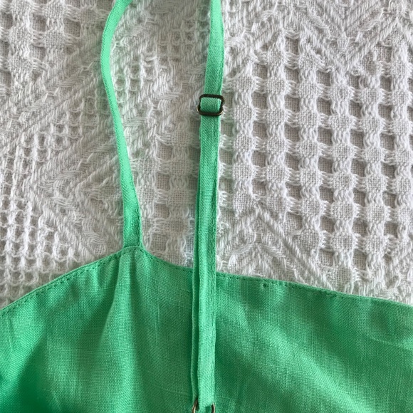 NWT Joie dress women 4 midi 100% linen summer old money quiet luxury capsule - Picture 6 of 16